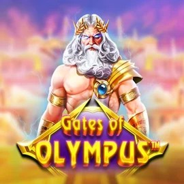 Gates of Olympus logo – Slots by Pragmatic Play at Flamez Casino