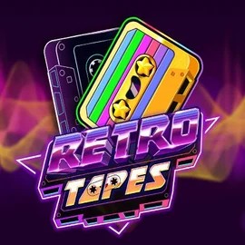 Retro Tapes slot icon by Push Gaming, available at Flamez Casino