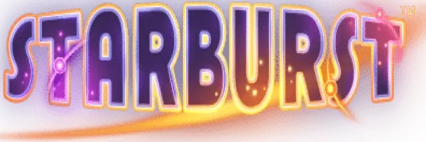 Starburst logo by NetEnt at Flamez Casino