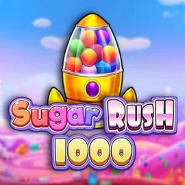 Sugar Rush 1000 logo by Pragmatic Play Flamez Casino